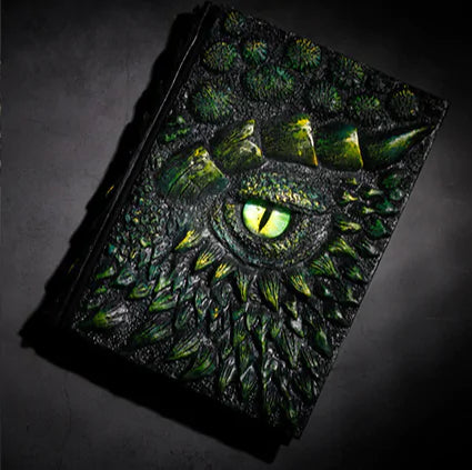 3D Dragon Embossed Diary