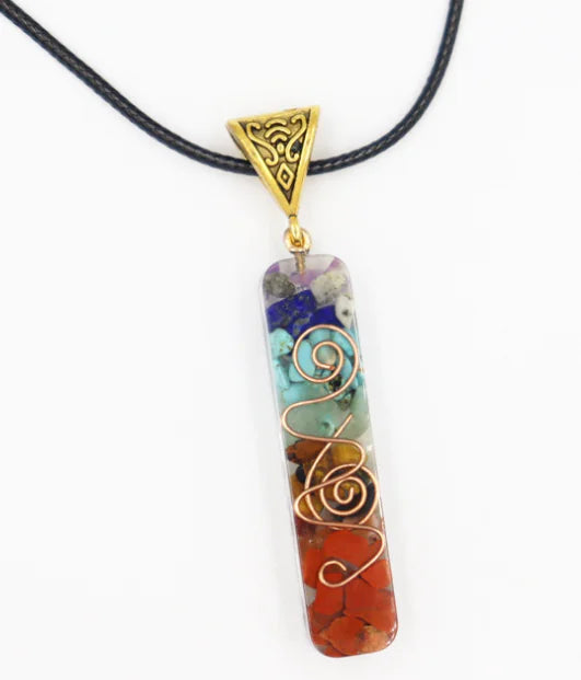 Rainbow Chakra Energy Necklace